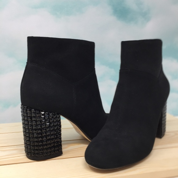 Michael Kors Shoes - Beautiful Michael Kors black suede ankle boots.